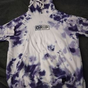 Drip hoodie. Adult size medium but fits like a small